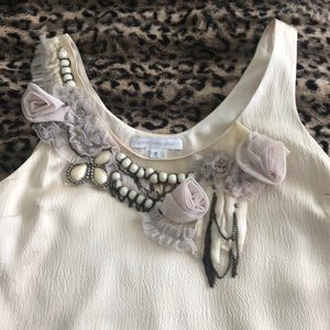 Anthropologie silk tank top/cami